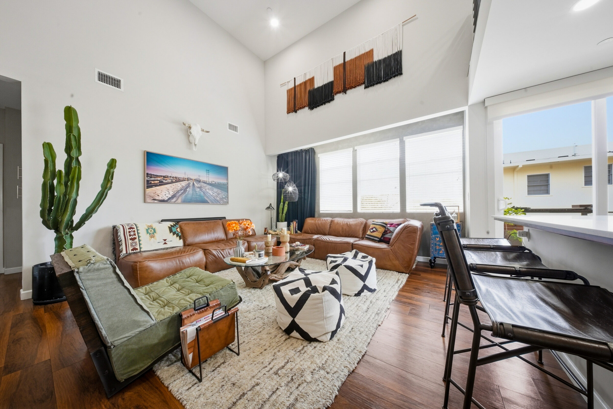 Venice Beach Loft — living room